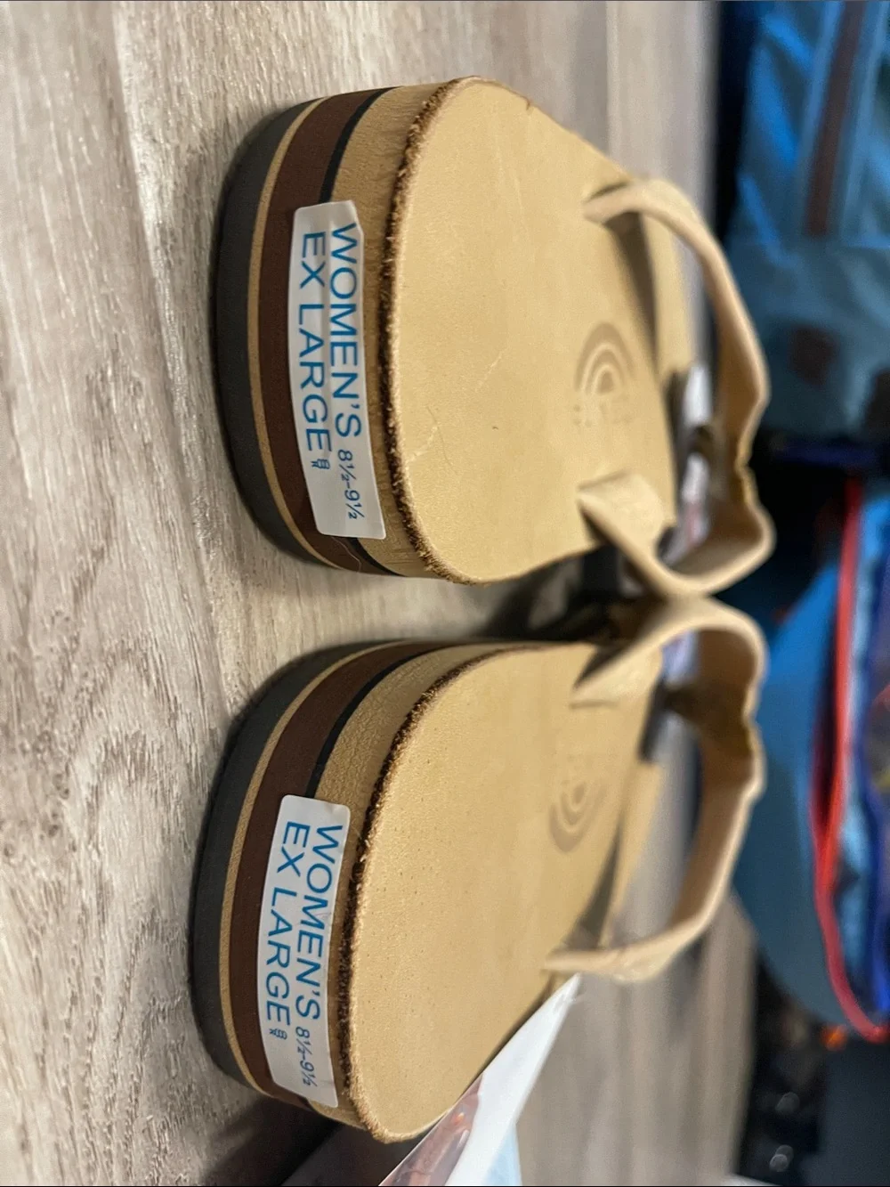 Rainbow Women’s Sierra Brown Leather Sandals NEW WITH TAGS